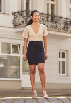 Anna Field Etui-Jurk - Gold/Black -Anna Field 6073288c9ce84fc9903fc2a4071c436b