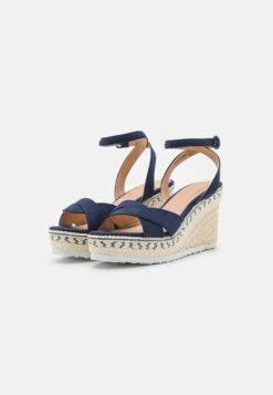 Anna Field Sandalen Met Sleehak - Dark Blue 8 Anna Field Sandalen Met Sleehak - Dark Blue -Anna Field 635f388c5de945f384386a94cd632f72