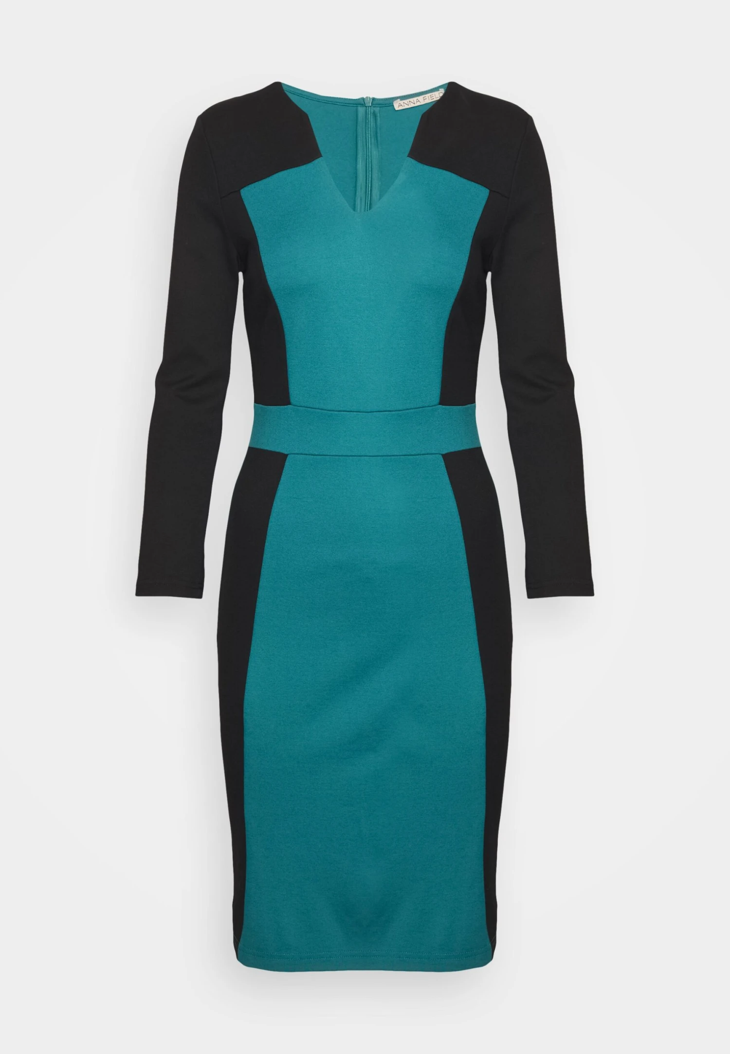 Anna Field Jerseyjurk - Black/Dark Green 8 Anna Field Jerseyjurk - Black/Dark Green - Afbeelding 8