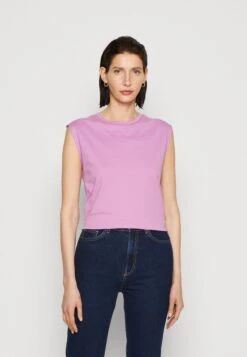 Anna Field T-Shirt Basic - Lilac