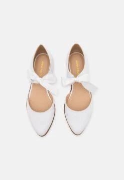 Anna Field Leather - Ballerina'S Met Enkelbandjes - White -Anna Field 6aecd591b31646a28ff9baa1087afc15