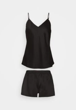 Anna Field Simple Satin Short Set - Pyjama - Black -Anna Field 6cdc83e9cc234a4f86b638ff56d1ec4d