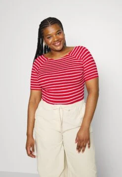 T-Shirt Print - Red/White -Anna Field 6d8fe0f087df4eb1946271952f4f85ee