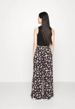 Summer Wide Legs- Broek - Black -Anna Field 733231ff211b453ea5133aeec2437d0d