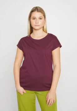 Anna Field 3 Pack - T-Shirt Basic - Dark Red/White/Black -Anna Field 751e75fe8ea946538ff35030536839e1