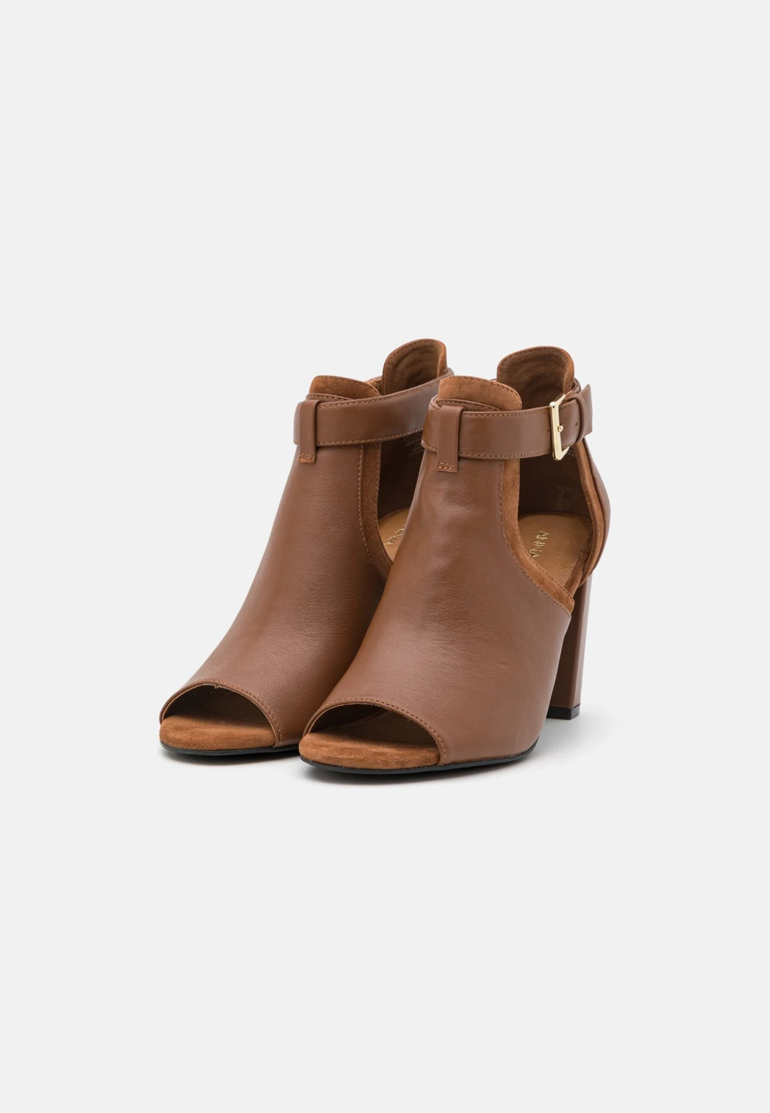 Anna Field Leather - Sandalen Met Enkelbandjes - Cognac 3 Anna Field Leather - Sandalen Met Enkelbandjes - Cognac - Afbeelding 3
