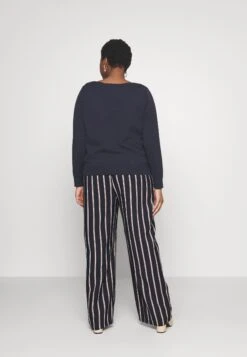 Wide Leg Pant - Broek - Dark Blue/Brown/White 7 Wide Leg Pant - Broek - Dark Blue/Brown/White -Anna Field 77843960049c4fcda05186e5f8c43cd2