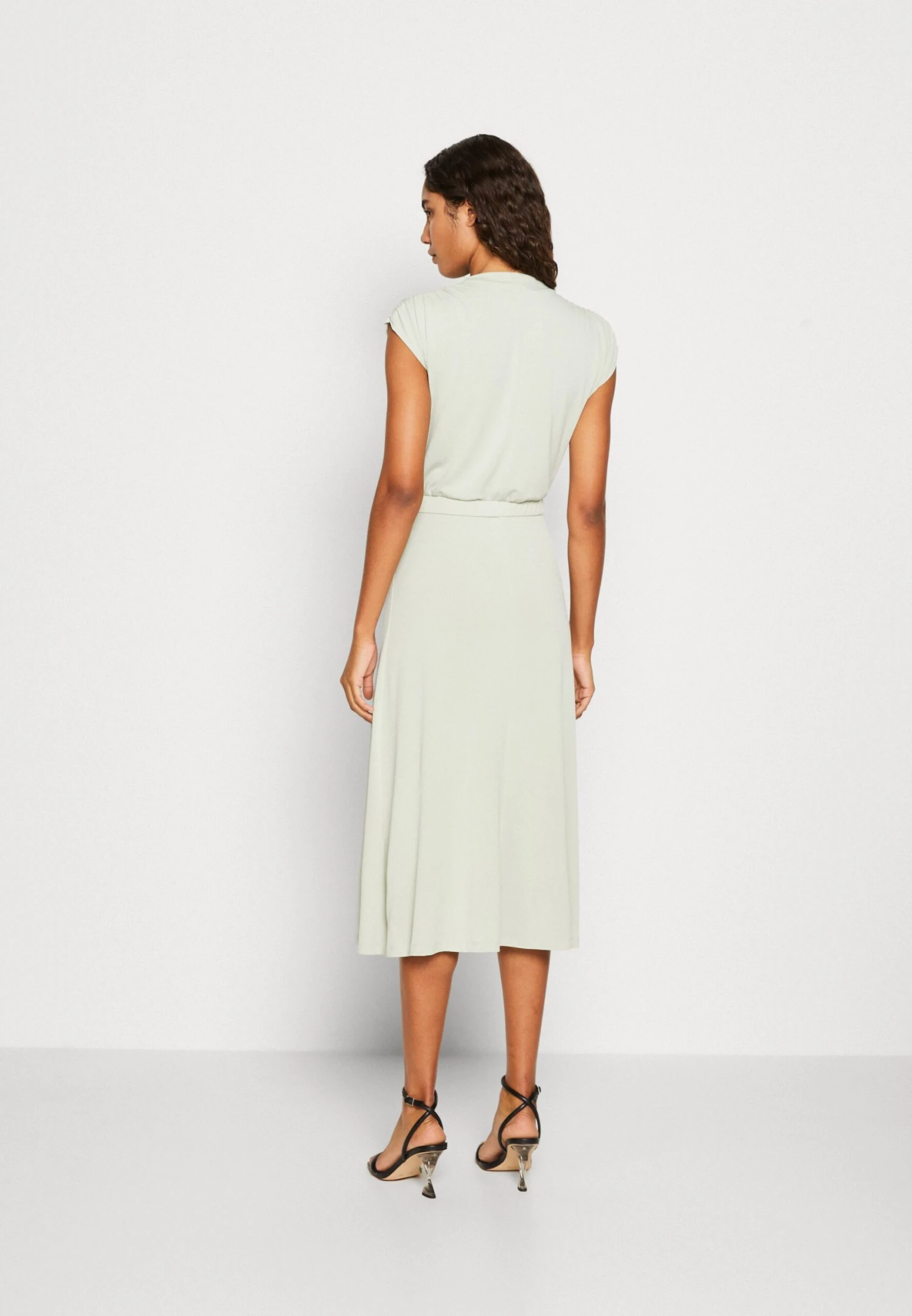 Anna Field Jerseyjurk - Olive 4 Anna Field Jerseyjurk - Olive - Afbeelding 4