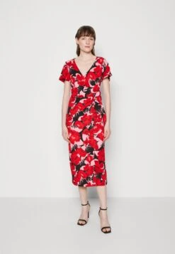 Anna Field Jurk - Red/Pink -Anna Field 795a38912a014ca0bb699470b616f237