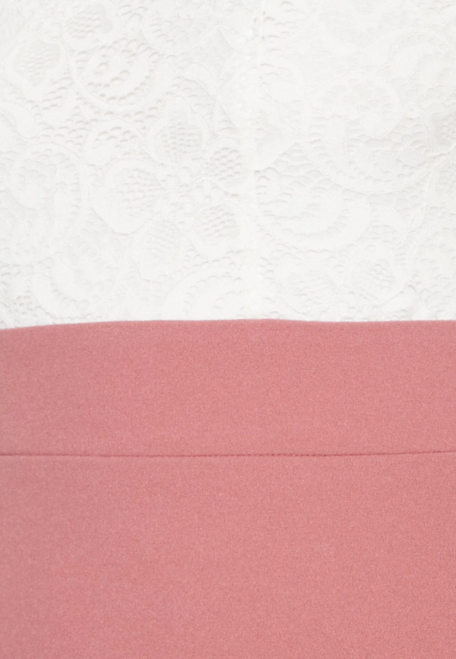 Anna Field Jerseyjurk - White/Pink 6 Anna Field Jerseyjurk - White/Pink - Afbeelding 6