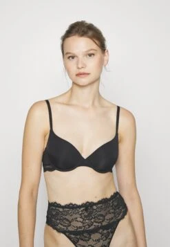 Anna Field 2 Pack - T-Shirt Bh - Nude/Black -Anna Field 7f62b2cdb5d246e0b8cf10fe82f0ba57