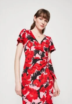 Anna Field Jurk - Red/Pink -Anna Field 82eac0a090e3459c963f8d0688597af1