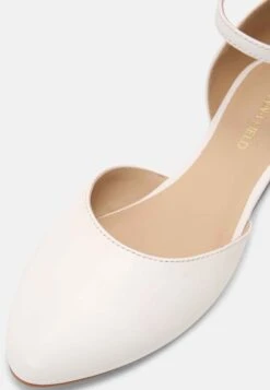 Leather - Ballerina'S Met Enkelbandjes -White -Anna Field 840270053f7542339bf71b68edcbda90