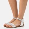 Anna Field Leather- Sandalen - Silver