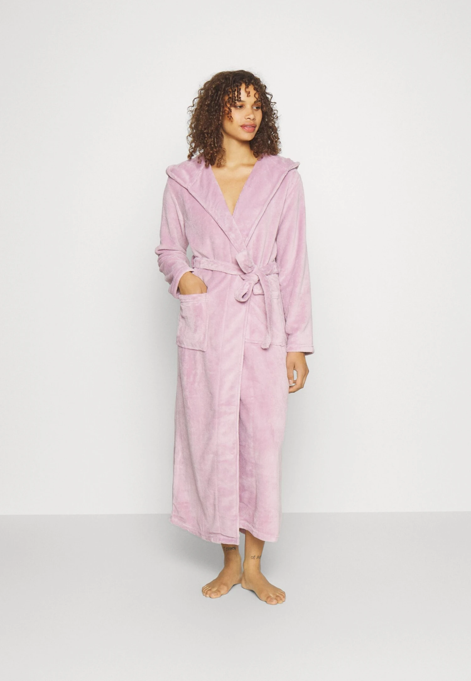 Anna Field FULL LENGTH BATHROBE - Badjas - Pink 2 Anna Field FULL LENGTH BATHROBE - Badjas - Pink - Afbeelding 2