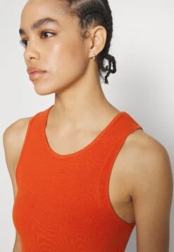 Anna Field 2 Pack - Top - Orange/Black -Anna Field 8c456802ef4c430eb3637435dbbdc191