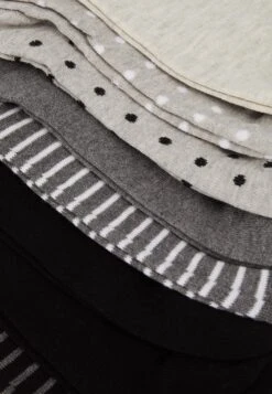 Anna Field 8Pp Spot Stripe- Sokken - Grey -Anna Field 8c651317d8e14a70b22f16f84296d1f5