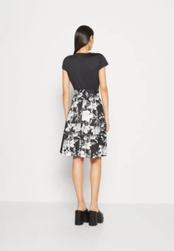 Anna Field Jerseyjurk - Black/Grey/White -Anna Field 9303b5020bc54429b7f136de32263db3