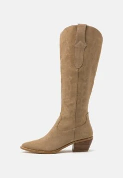 Anna Field Leather- Cowboy-/Bikerlaarzen - Beige -Anna Field 932610354e124ff7bb34b450382ac47d