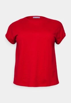 Slub Jersey- T-Shirt Basic - Red