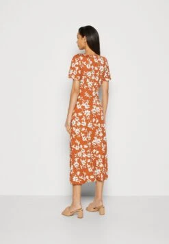 Anna Field Jerseyjurk - Brown/White -Anna Field 95d478909b224bc8bbc2c314c81dfcc4