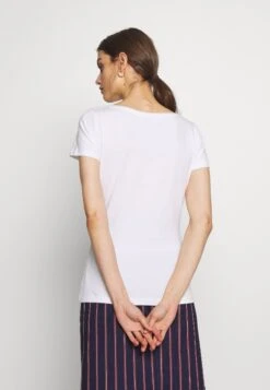 Anna Field 3 Pack - T-Shirt Basic - White/Navy/Light Grey Melange -Anna Field 9b15ce4723e44cfe8ea332b7694ccdc8