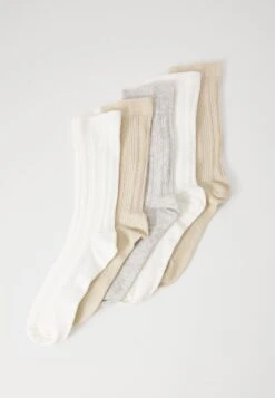 Anna Field 5 PACK - Sokken - Dark Bordeux/dark Blue/white -Anna Field 9f0e160fb7174b1285bcab4895c3d70a