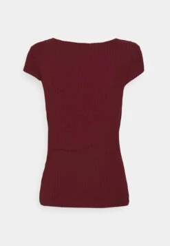 Anna Field T-Shirt Print - Dark Red -Anna Field a057502a766342d18037253ccc188d9a