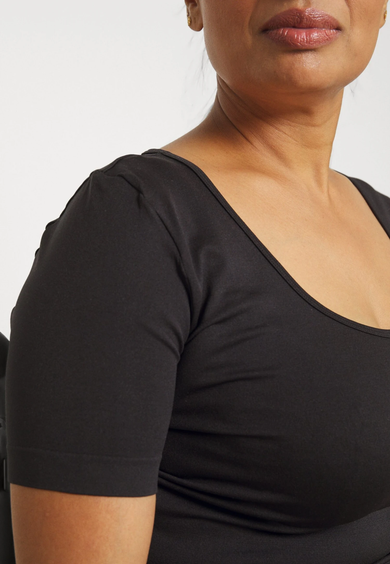 Anna Field T-Shirt Basic - Black 8 Anna Field T-Shirt Basic - Black - Afbeelding 8