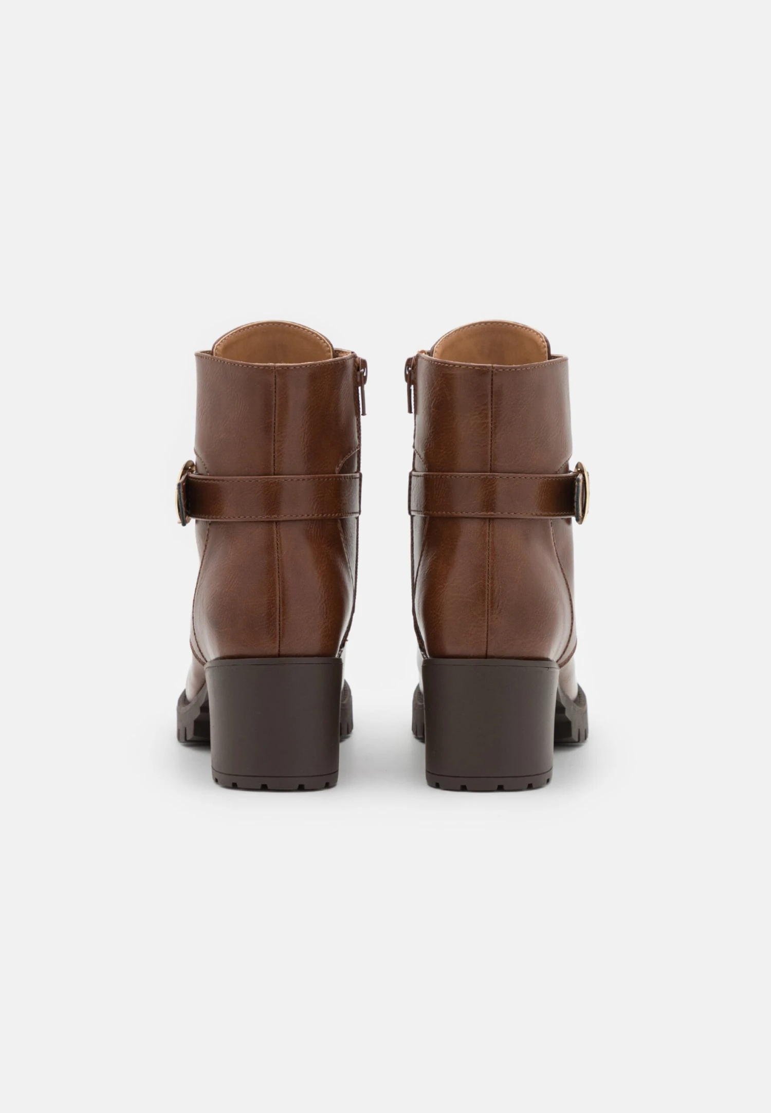 Veterboots - Cognac 4 Veterboots - Cognac - Afbeelding 4