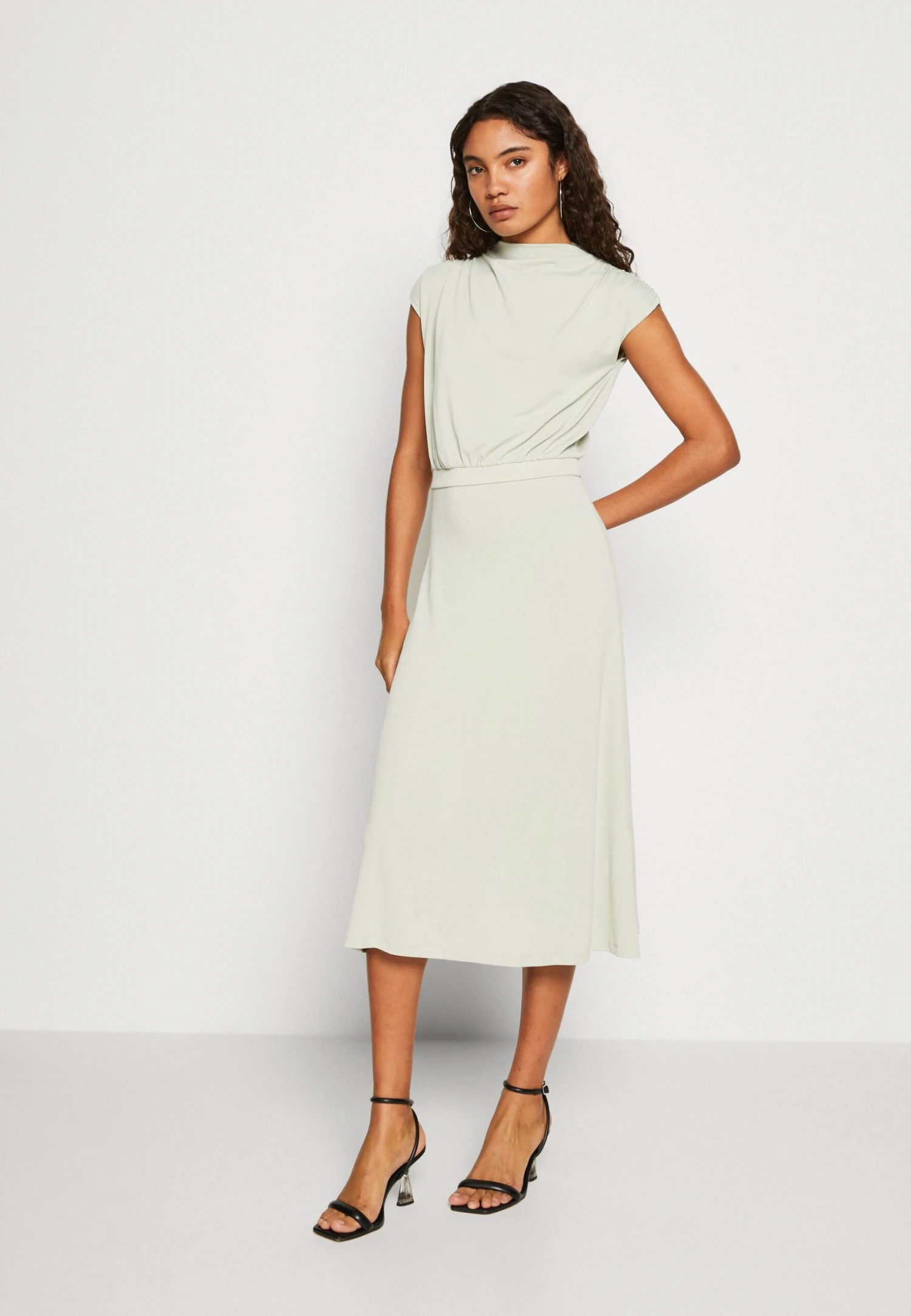 Anna Field Jerseyjurk - Olive 6 Anna Field Jerseyjurk - Olive - Afbeelding 6