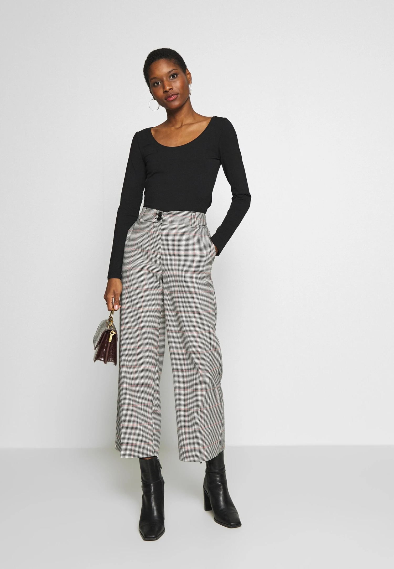 Anna Field 2 Pack - Longsleeve - Black/White 2 Anna Field 2 Pack - Longsleeve - Black/White - Afbeelding 2