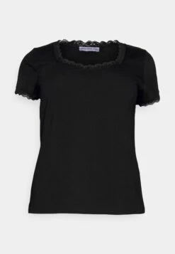 Plus Size - T-Shirt Print - Black -Anna Field a9fb14e28c6240cc978006569bf807d1