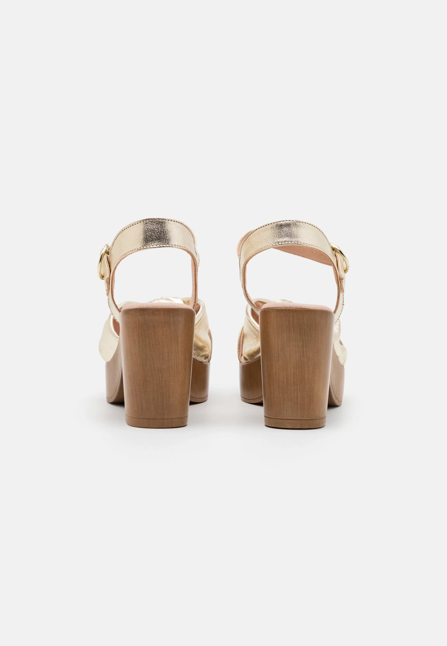 Anna Field Leather - Clogs - Gold 4 Anna Field Leather - Clogs - Gold - Afbeelding 4