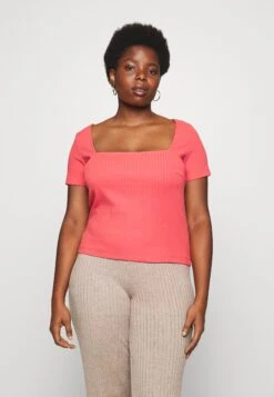 2 Pack - T-Shirt Basic - Red/White 9 2 Pack - T-Shirt Basic - Red/White -Anna Field b328bc774244476fa59808f140ef9c18