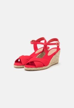 Anna Field Sandalen Met Sleehak - Red -Anna Field b5e9aa11bf55419990fd579edbc7abaa