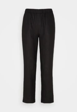 Anna Field Linen Mix - Broek - Black -Anna Field b6482e9bb5a844a0bfe84b3faa6f6643