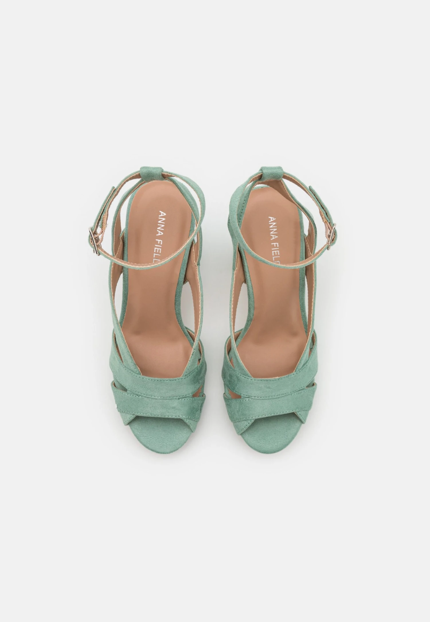 Anna Field Sandalen Met Plateauzool - Mint 6 Anna Field Sandalen Met Plateauzool - Mint - Afbeelding 6