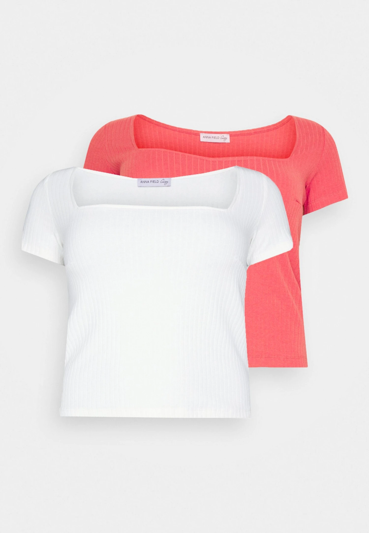 2 Pack - T-Shirt Basic - Red/White 5 2 Pack - T-Shirt Basic - Red/White - Afbeelding 5