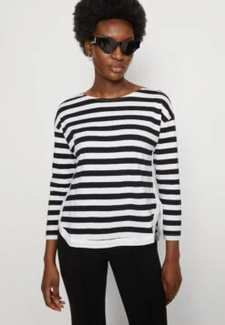Anna Field Longsleeve - White/Black -Anna Field bf180cdd3bed4595b20e44a7423af361