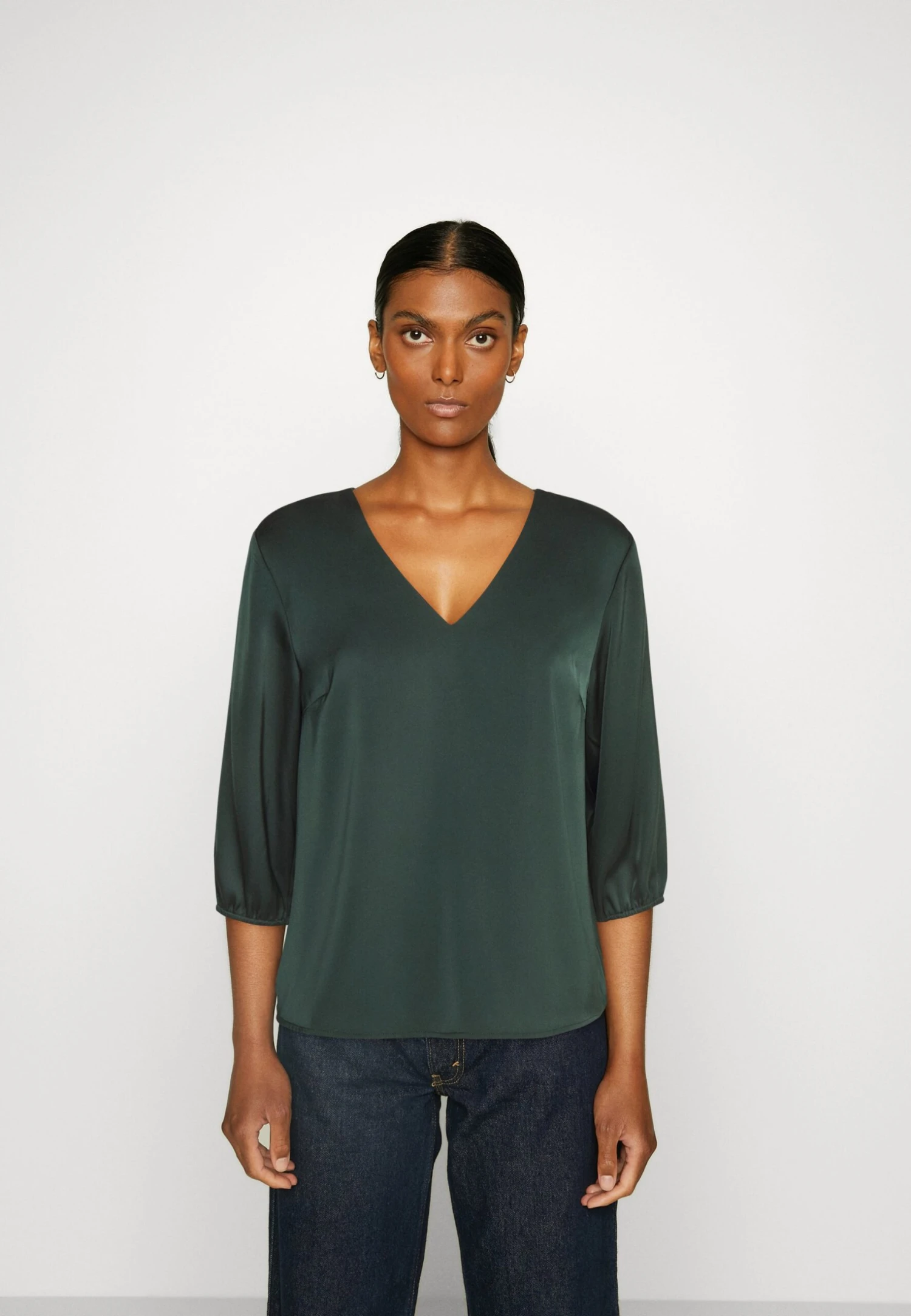 Anna Field Blouse - Dark Green 1 Anna Field Blouse - Dark Green
