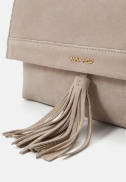 Anna Field Leather - Clutch - Taupe -Anna Field c2607fbbf6c9443a9103e55684189539