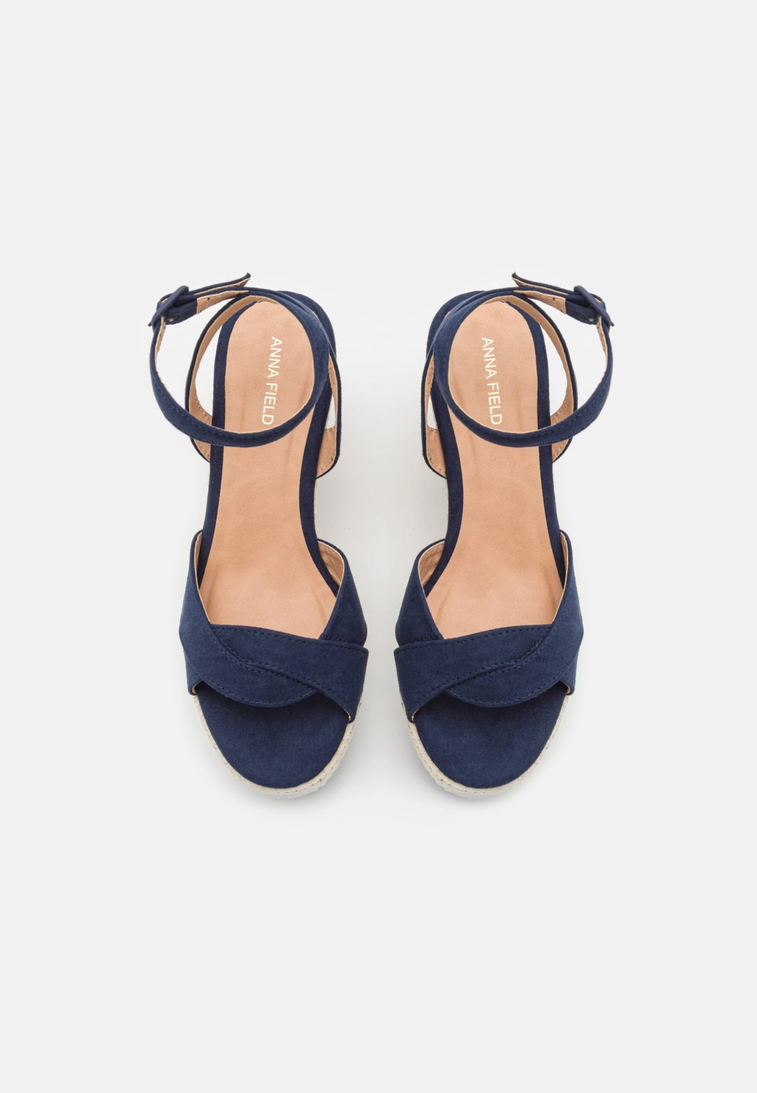 Anna Field Sandalen Met Sleehak - Dark Blue 6 Anna Field Sandalen Met Sleehak - Dark Blue - Afbeelding 6