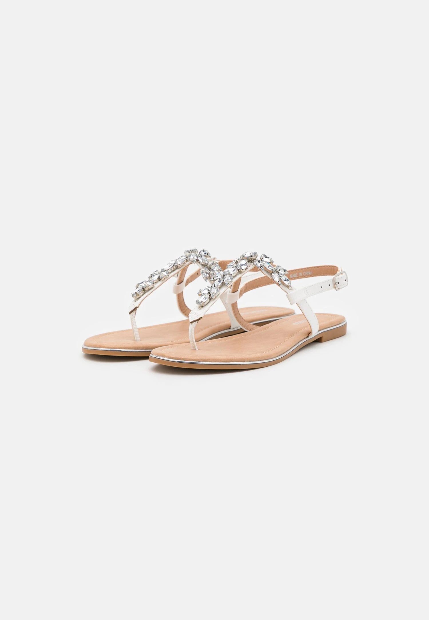 Anna Field Teensandalen - White 3 Anna Field Teensandalen - White - Afbeelding 3