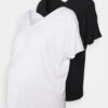 2 Pack - T-Shirt Basic - White/Black