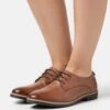 Anna Field Leather - Veterschoenen - Cognac