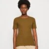 Anna Field T-Shirt Print - Khaki