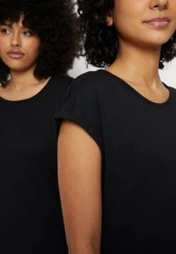 Anna Field 3 Pack - T-Shirt Print - Light Blue/White/Black -Anna Field d516d1e6109a4b0caea9f97802e9e2d0