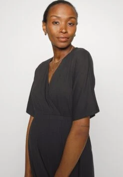 Short Sleeves Flared Mini Dress- Jerseyjurk - Schwarz -Anna Field d6b27ce07d664bac98dfa3cdfe51f5c8