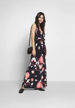 Anna Field Maxi-Jurk - Black/Pink -Anna Field dfad552a9778483a9d56425d555bdc30